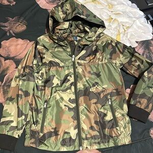 Ralph Lauren kids hooded windbreaker jacket